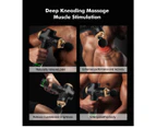 Spector 4 Head Electric Massage Gun Percussion Massager Muscle Therapy Black