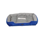 Pawz Pet Bed Dog Beds Bedding Mattress Mat Cushion Soft Pad Pads Mats L Navy