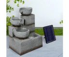 Lambu Solar Fountain Water Bird Bath Power Pump Kit Indoor Garden Outdoor