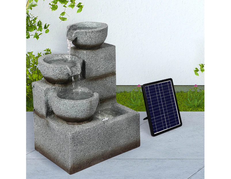 Lambu Solar Fountain Water Bird Bath Power Pump Kit Indoor Garden Outdoor