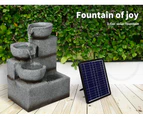 Lambu Solar Fountain Water Bird Bath Power Pump Kit Indoor Garden Outdoor