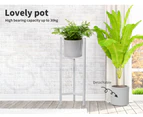 Levede Plant Stand Garden Planter Metal Flower Pot Rack Shelving Indoor Outdoor
