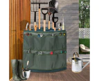 Lambu Garden Tools Rack Shed Storage Long Short Handles Organizer Holder - Green