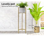 Levede Plant Stand Garden Planter Metal Flower Pot Rack Shelving Indoor Outdoor