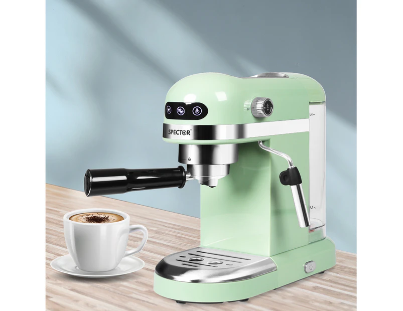 Spector Coffee Machine Espresso Maker 20Bar Cafe Barista Latte Cappuccino Milk