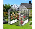 Levede Greenhouse Walk In 3 Tier Garden Shed PVC Cover Film Green House Tunnel