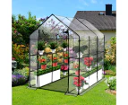 Levede 3 Tier Walk In Greenhouse Garden Shed PVC Cover Film Tunnel Green House