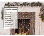 800 LED Curtain Fairy String Lights Wedding Outdoor Xmas Party Lights Multicolor - Cool White/Warm White/Multi-colour