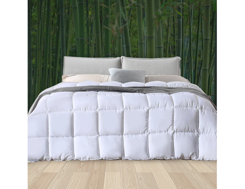 Dreamz Quilts Bamboo Quilt Winter All Season Bedding Duvet Queen Doona 700GSM