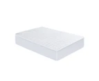 Dreamz Mattress Protector Cool Fitted Sheet Cover Waterproof Breathable King - Model 3 in White