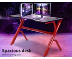 Levede Gaming Desk Table Desktop PC Computer Desks Racing Laptop Home 120X60CM