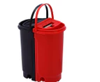 Cleanflo Flat Mop Bucket Cleaner Stainless Steel Wet Dry Buckets 2 Mop Heads