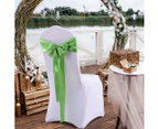 Satin Chair Sashes Cloth Cover Wedding Party Event home Decoration Table Runner