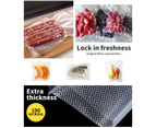 TOQUE Vacuum Food Sealer Bag Bags Saver Storage Saver Seal Commercial Heat Roll