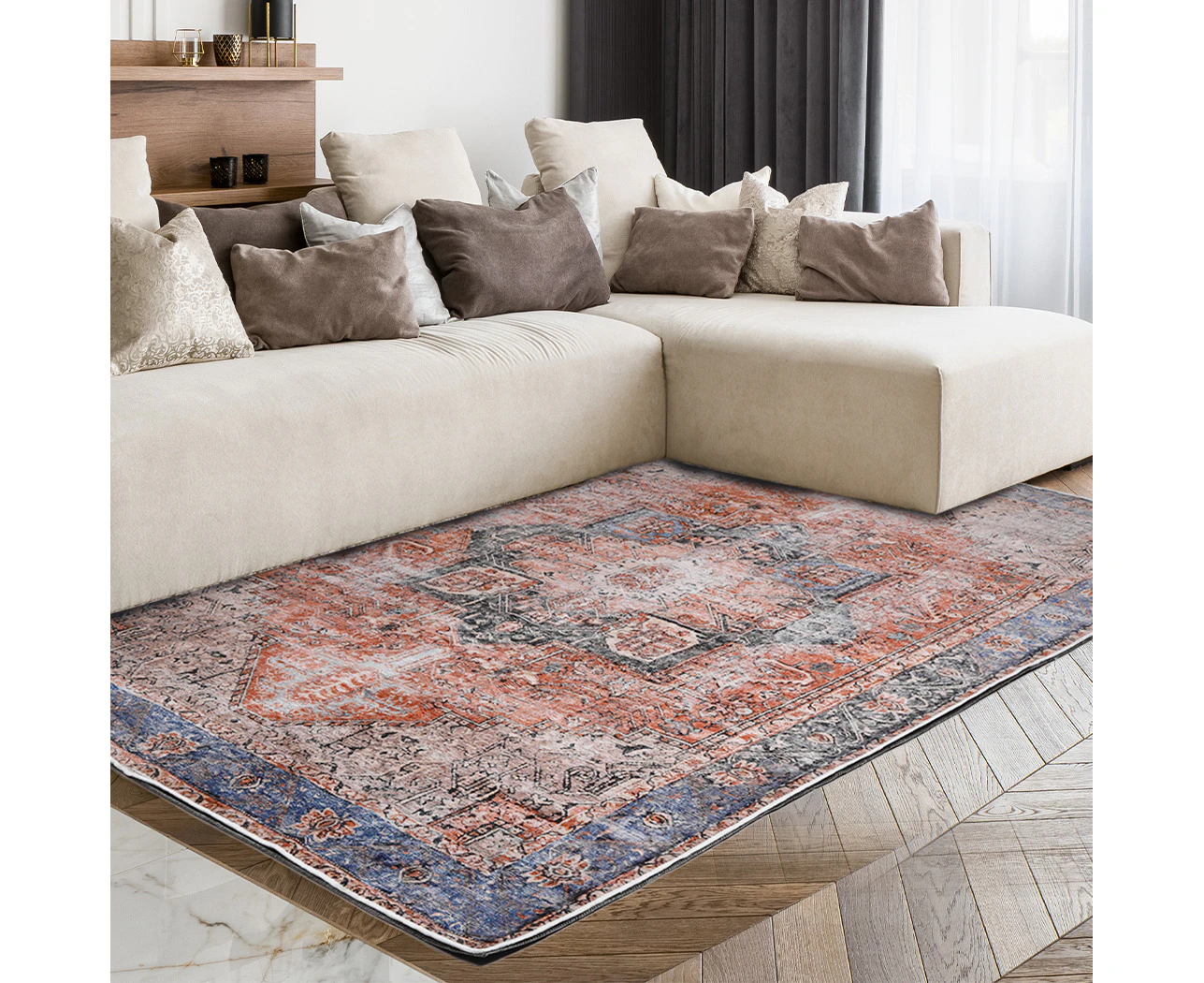 Marlow Floor Rug Rugs Carpet Shaggy Soft Large Pads Living Room Bedroom160x230cm