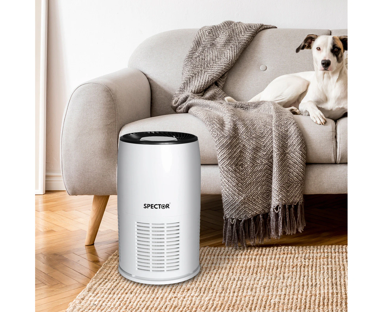 Spector Air Purifier True HEPA Filter Pet Home Freshener Odor Dust Smoke Remover