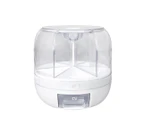 Toque Rice Storage Cereal Dispenser Grain Container Rotating Dry Food Box 10kg