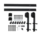 3M Antique Classic Style Double Sliding Barn Door Hardware Track Roller Kit