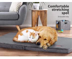 Pawz Pet Bed Foldable Dog Puppy Beds Cushion Pad Pads Soft Plush Cat Pillow XL - Grey