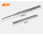 Traderight 150KG Drawer Slides 813MM Full Extension Soft Close Ball Bearing Pair