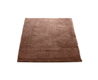 Floor Rug Shaggy Rugs Mat Area Confetti Carpet Living Room Coffee 170x120cm - Coffee