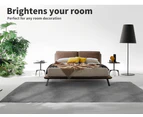 Floor Mat Rugs Shaggy Rug Area Carpet Large Soft Mats Living Room Grey 120x80cm