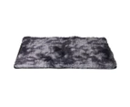 Marlow Floor Rugs Shaggy Soft Large Carpet Area Tie-dyed Midnight City 160x230 - Charcoal