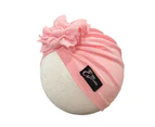 Ev The Label Triple Knot Baby Turban - Baby Pink