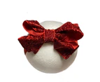 Ev The Label Glitter Christmas Bow - Red
