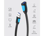 USB 3.0 extension cable male to female extender cable-1.5M-Black
