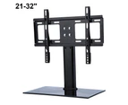 32"Table Top Desktop TV Stand Bracket LCD LED Plasma VESA Mount