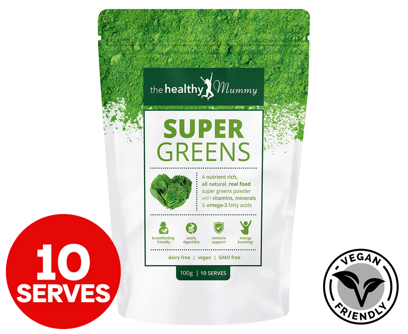 The Healthy Mummy Super Greens Powder 100g / 10 Serves