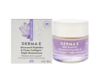 Derma-E Advanced Peptides and Flora-Collagen Night Moisturizer for Unisex 2 oz Moisturizer Variant Size Value 2 oz