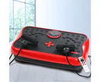 Everfit Vibration Machine Platform Vibrator with Resistance Rope Home Gym Red