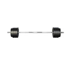 Everfit 78kg Barbell Set Weight Plates Bar Lifting Bench 168cm