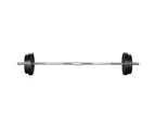 Everfit 38kg Barbell Set Weight Plates Bar Lifting Bench 168cm