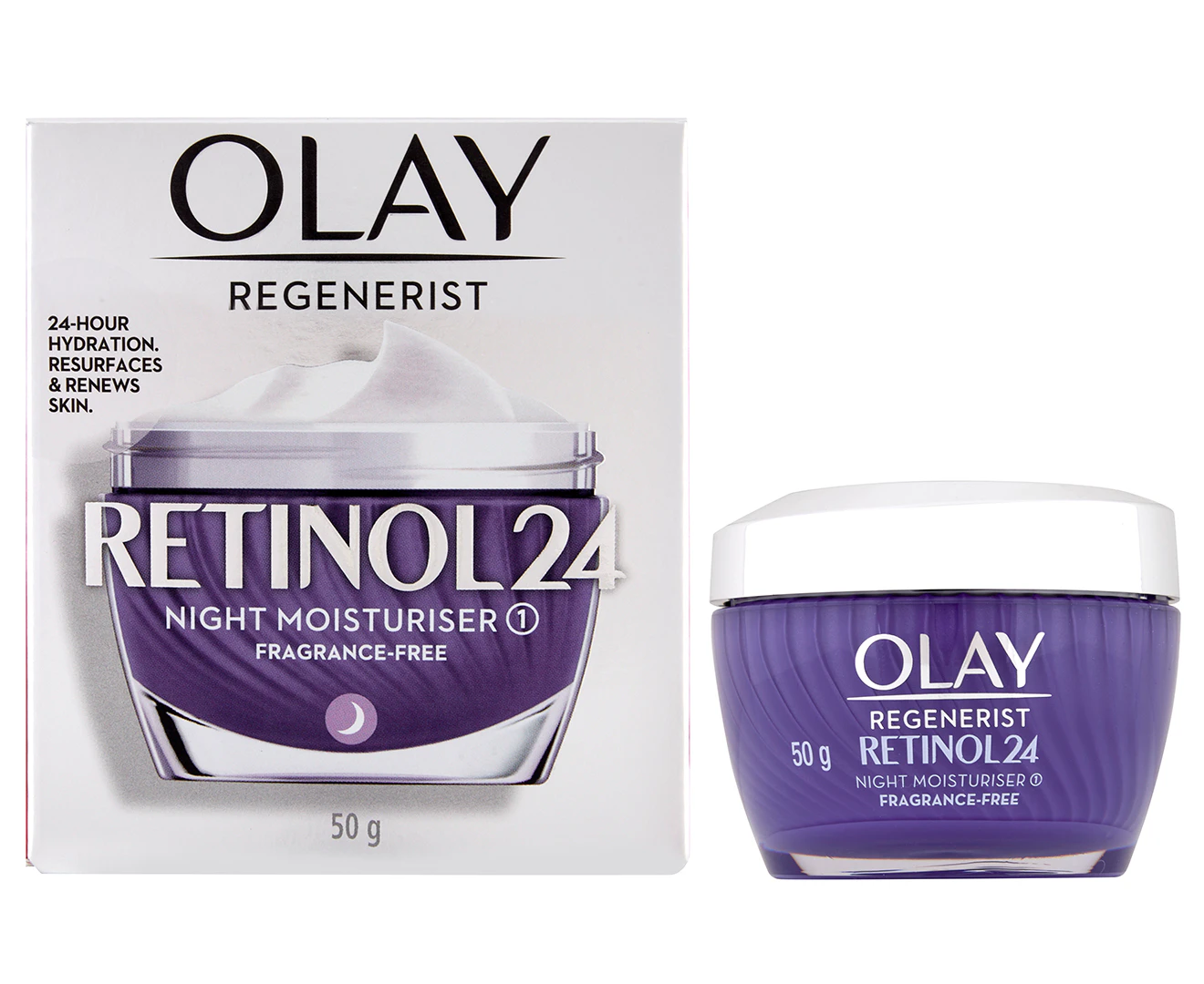 Olay Regenerist Retinol24 Face Cream Moisturiser 50g