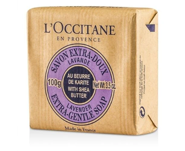 Loccitane - Shea Butter Extra Gentle Soap - Lavender(100G/3.5Oz)