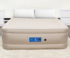 Bestway Queen AlwayzAire Fortech Air Bed w/ Built-in Comfort Pump & USB Port