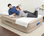 Bestway Queen AlwayzAire Fortech Air Bed w/ Built-in Comfort Pump & USB Port