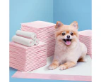 i.Pet Pet Training Pads 200pcs 60x60cm Puppy Dog Toilet Pee Indoor Super Absorbent Pink