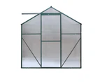 Greenfingers Greenhouse 1.9x1.9x1.83M Aluminium Polycarbonate Green House Garden Shed