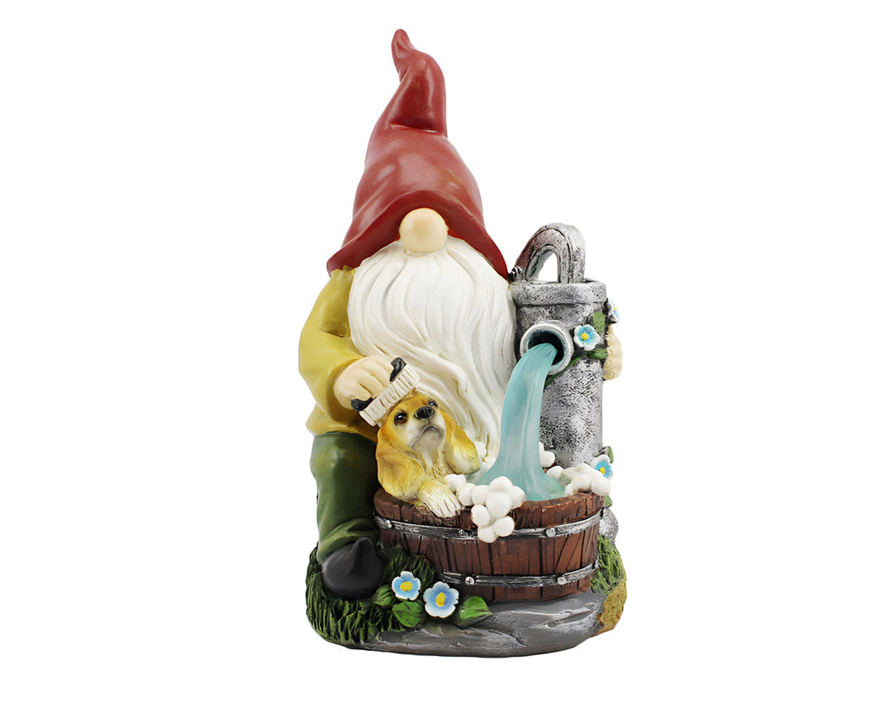 Solar gnomes deals garden lights