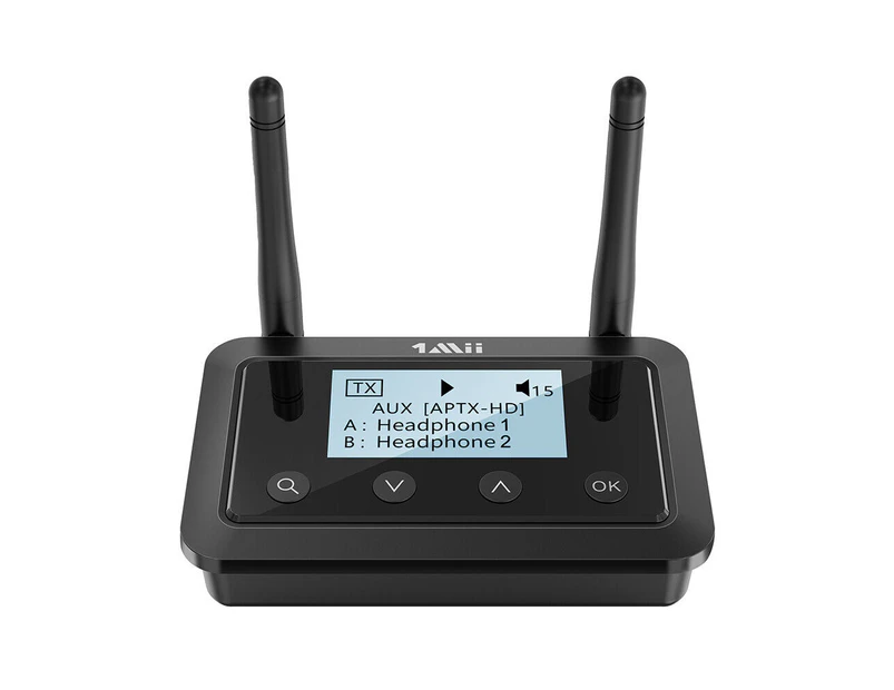 1Mii B03+Bluetooth 5.0 Audio Transmitter Receiver aptX-HD aptX-LL BT5