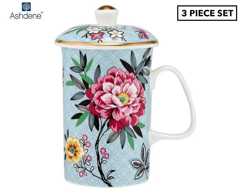 Ashdene 3-Piece Jardin Peony Infuser