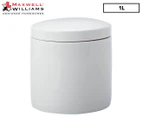 Maxwell & Williams 1L Epicurious Canister - White