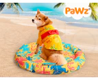 Pawz Pet Cool Gel Mat Cat Bed Dog Bolster Waterproof Self-cooling Pads Summer L