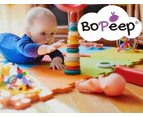 Bopeep EVA Foam Kids Play Mat Floor Kid Crawling Interlocking Home Beige - Black
