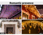 300/500/800 LED Curtain Fairy String Lights Wedding Outdoor Xmas Party Lights - Cool White/Warm White/Multi-colour