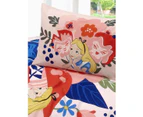 Alice in Wonderland 100% Cotton Reversible Single Duvet Cover and Pillowcase/Doona/Quilt cover Set without Inserts